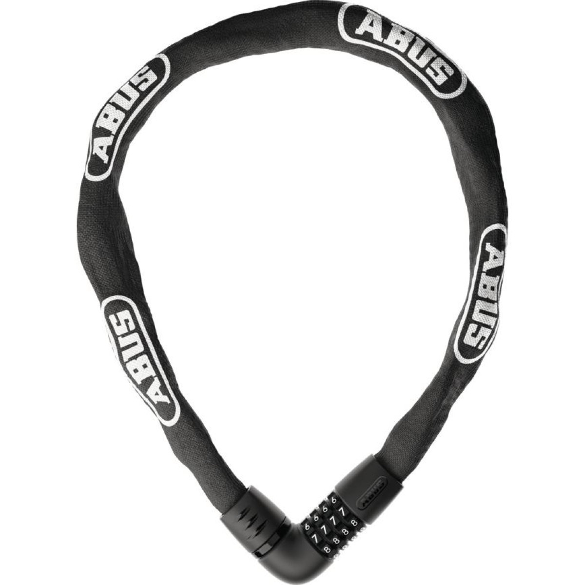 Замок с цепью Abus 6807c/110 bk