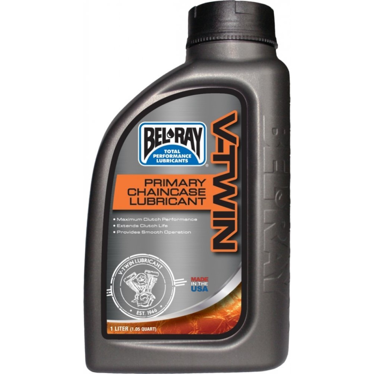 Масло трансмиссионное Bel-Ray Oil v-twin primary chaincase lubricant [1л], 80w