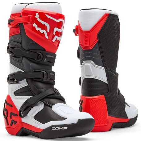Мотоботи Fox Head comp youth boot [fluo red], 2