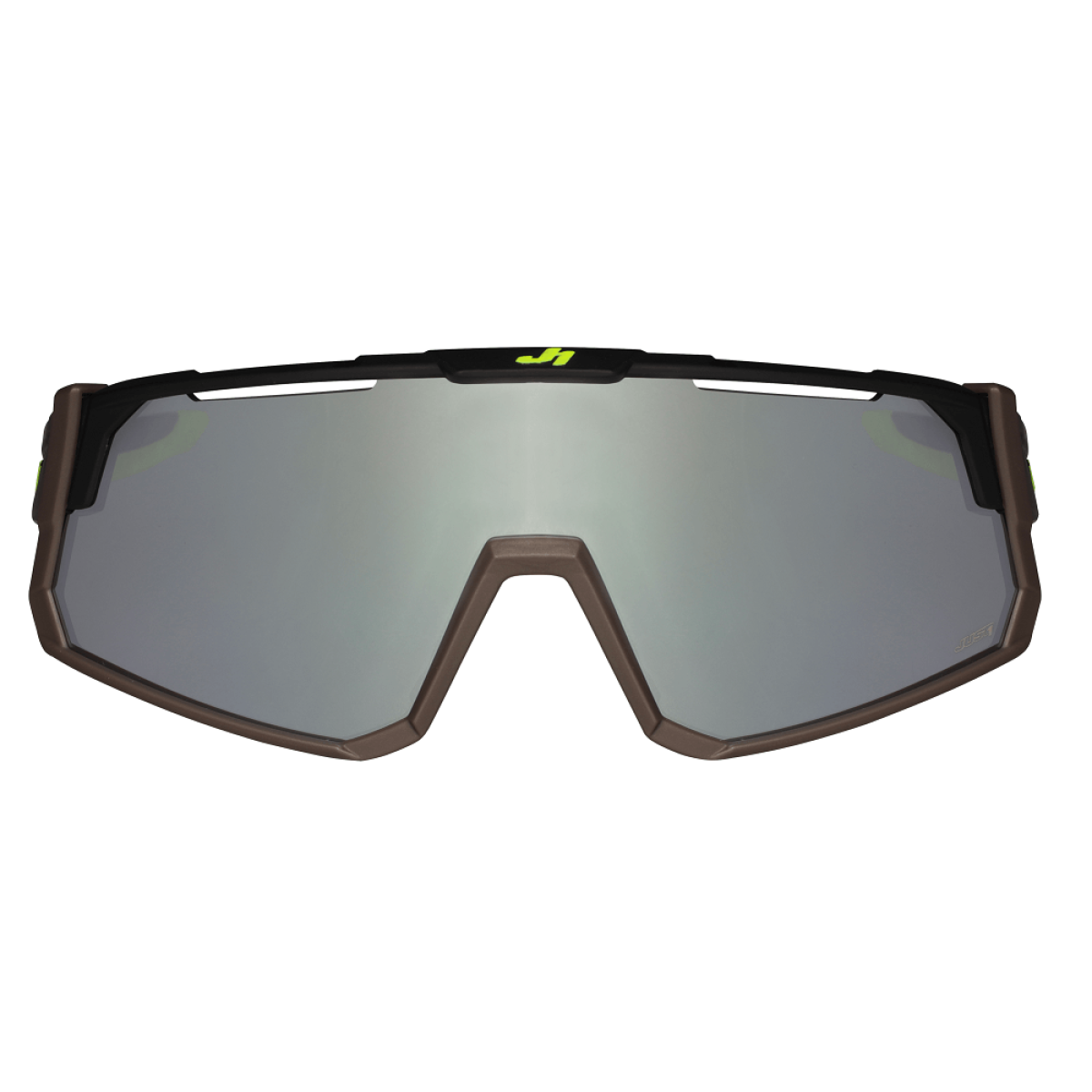 Окуляри Just1 Sniper Black-fluo Yellow With Dark Grey Mirror Lens