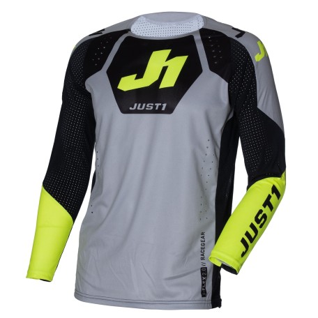 Джерсі Just1 Jersey J-flex 2.0 District Grey Yellow Fluo Black