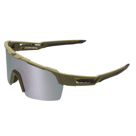 Окуляри Just1 Sniper Urban Army Green-black With Dark Grey Mirror Lens