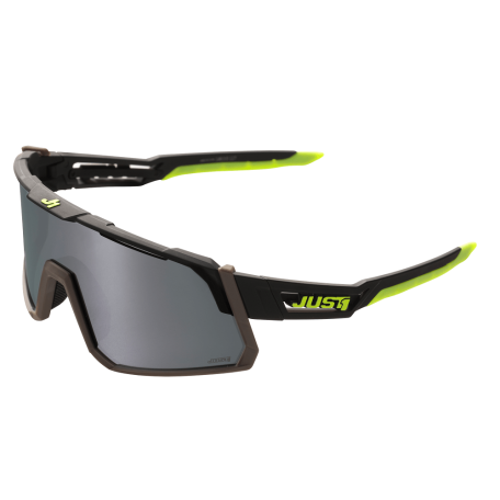 Окуляри Just1 Sniper Black-fluo Yellow With Dark Grey Mirror Lens