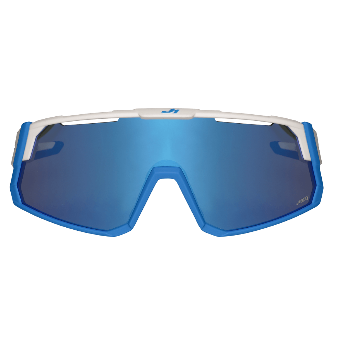 Окуляри Just1 Sniper White-Blue With Blue Mirror Lens