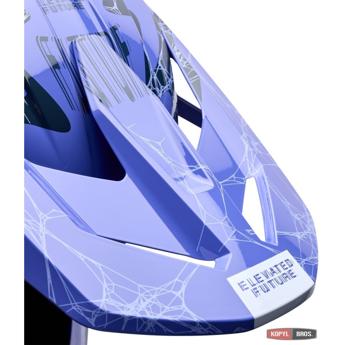 Шолом FOX V1 Youth Helmet - DIFFUSE [Purple Dove], YM