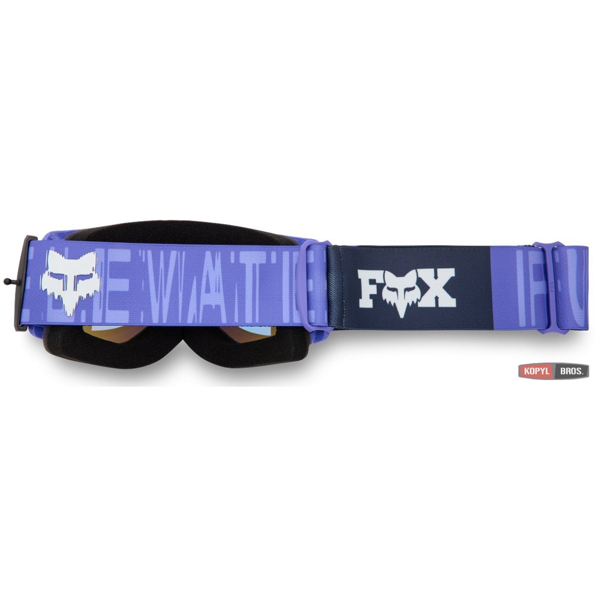 Дитячі окуляри FOX MAIN Youth Goggle - DIFFUSE [Purple Dove], Mirror Blue Lens