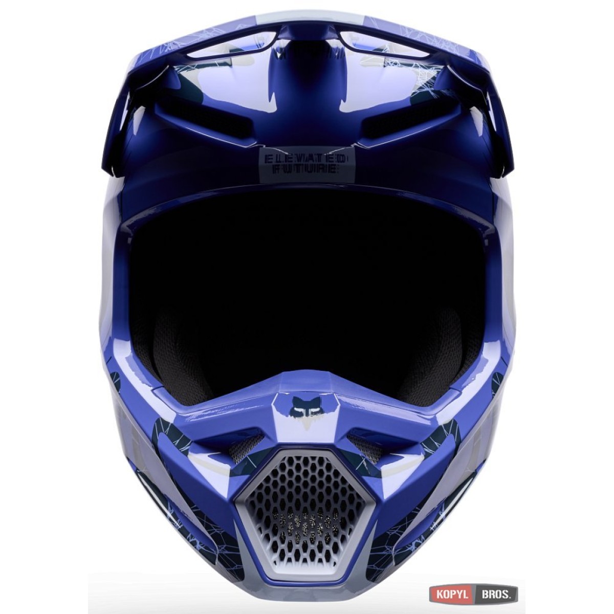Шолом FOX V1 Youth Helmet - DIFFUSE [Purple Dove], YM