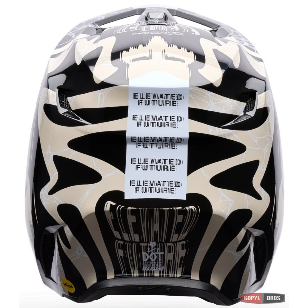Шолом FOX V1 Helmet - DIFFUSE [Black], M