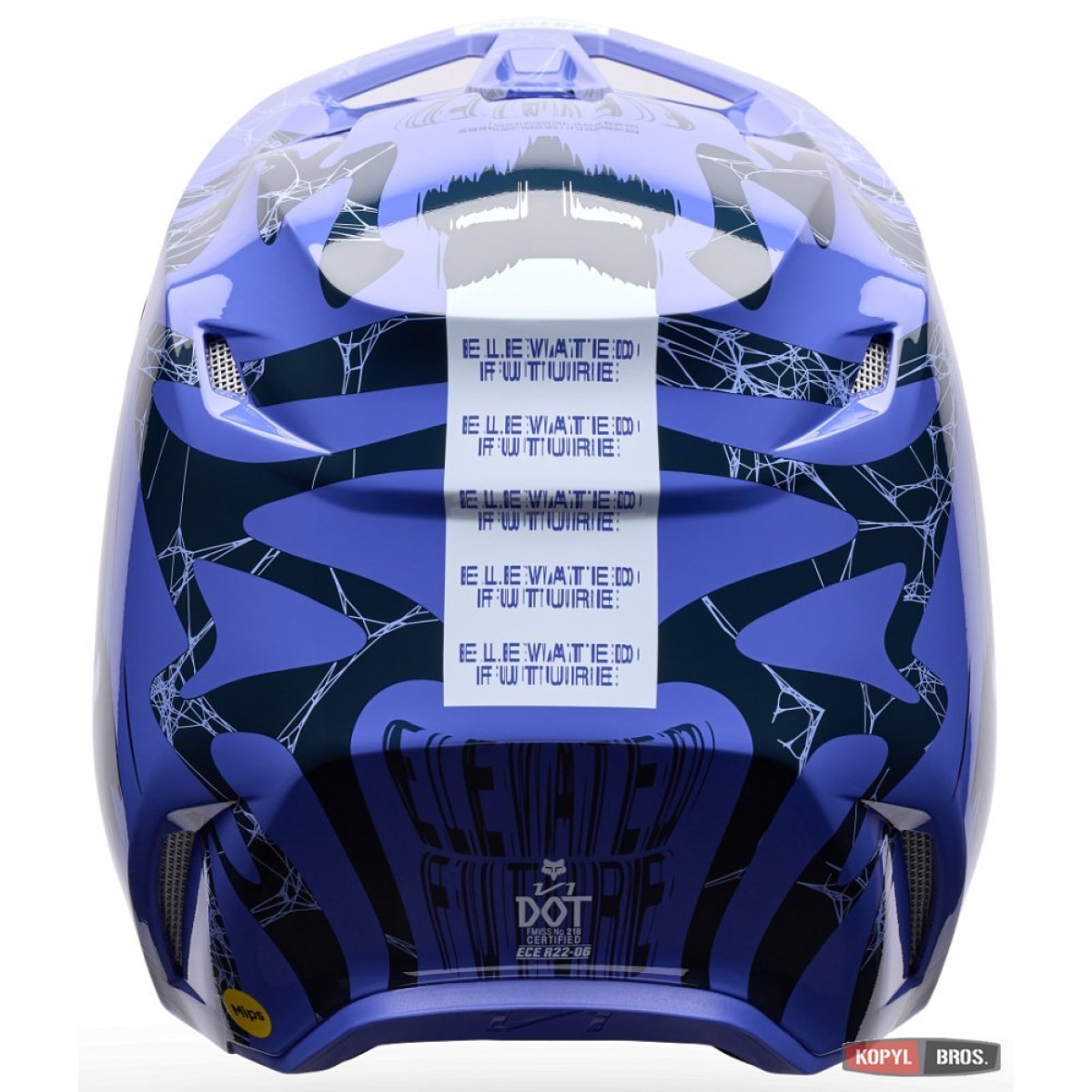 Шолом FOX V1 Youth Helmet - DIFFUSE [Purple Dove], YM