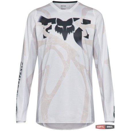 Дитяча джерсі FOX 180 Youth Jersey - DIFFUSE [White], YXL