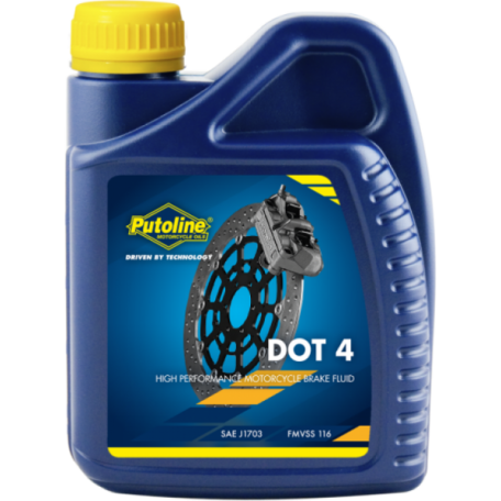 Жидкость тормозная Putoline dot 4 500 ml