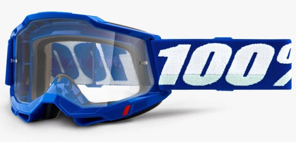 100 Percent % ACCURI 2 GOGGLE BLUE - CLEAR LENS