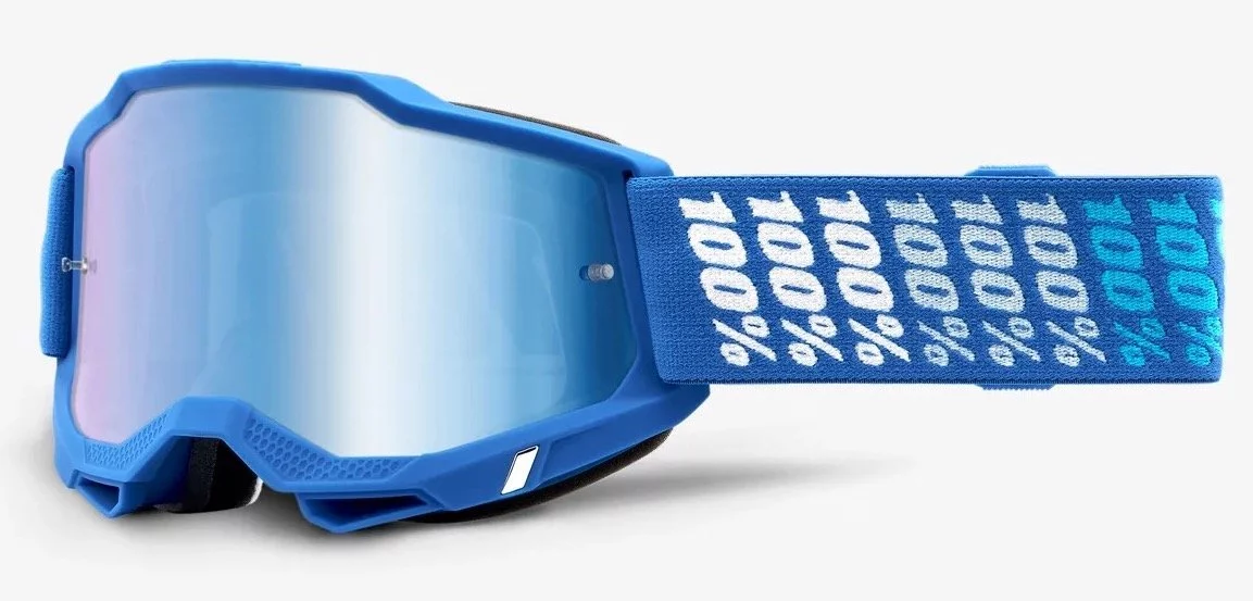 100 Percent % ACCURI 2 GOGGLE YARGER - MIRROR BLUE LENS