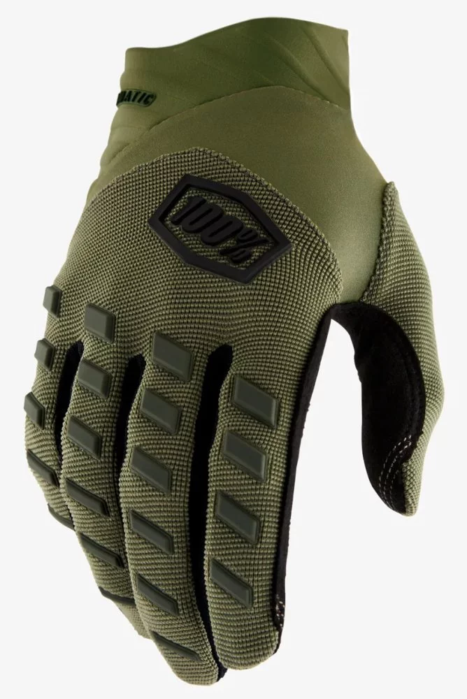 100 Percent % AIRMATIC GLOVE [ARMY GREEN]