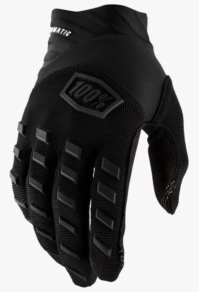 100 Percent % AIRMATIC GLOVE [CHARCOAL]