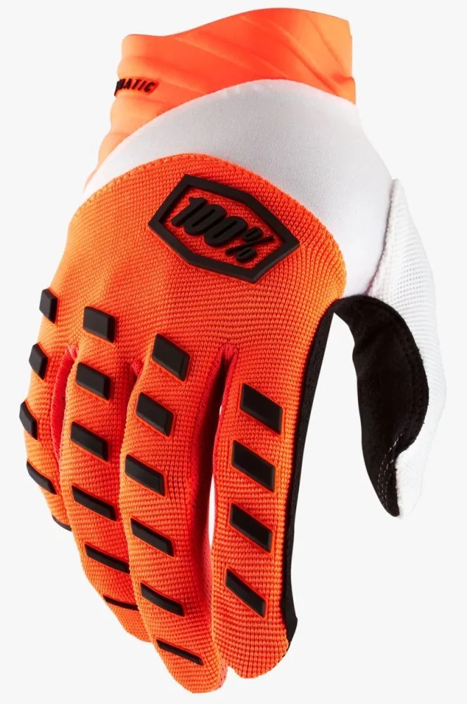 100 Percent % AIRMATIC GLOVE [FLUO ORANGE]