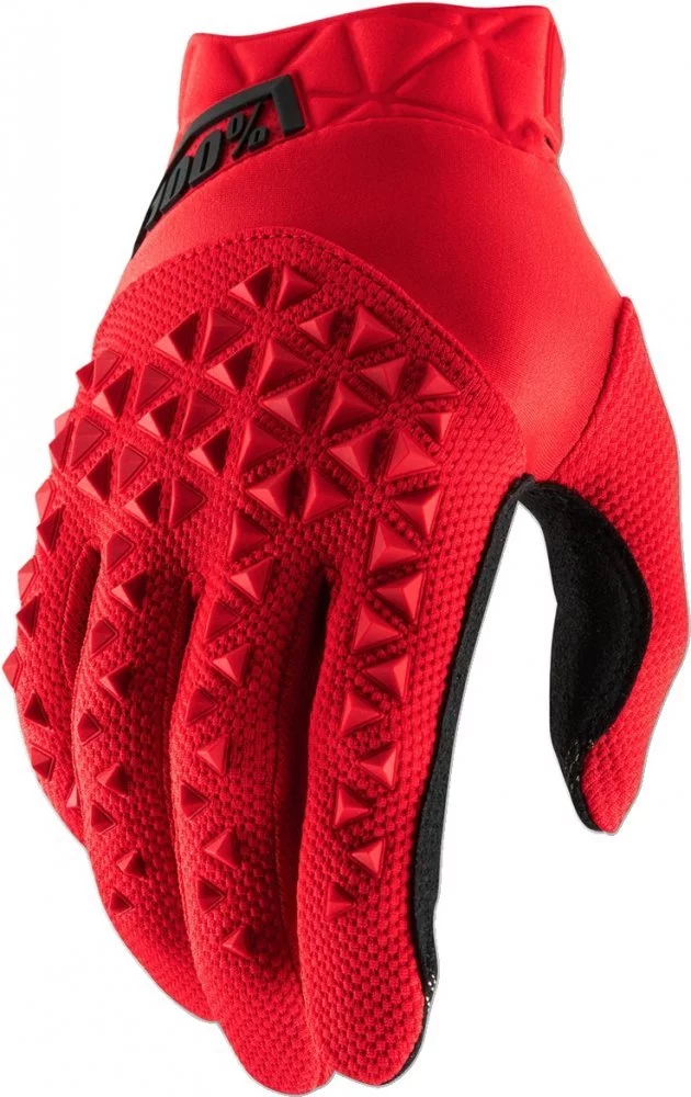100 Percent % AIRMATIC GLOVE [RED]