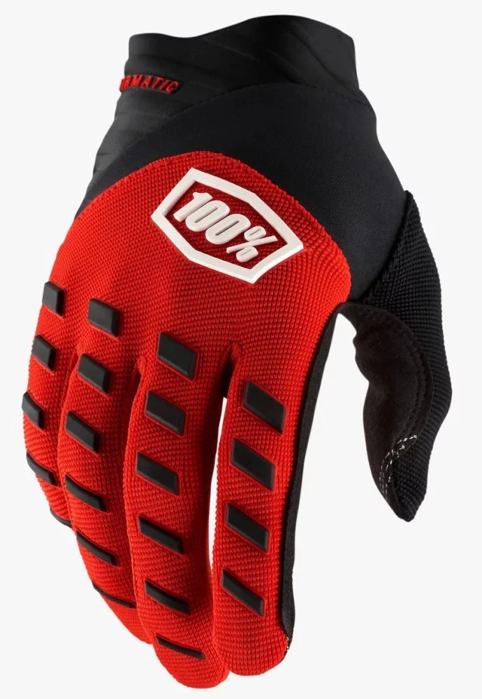 100 Percent % AIRMATIC YOUTH GLOVE [RED]