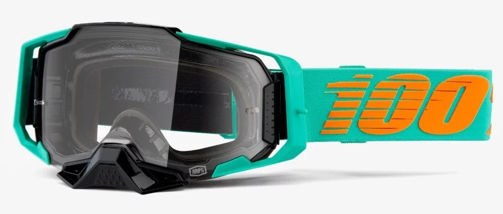 100 Percent % ARMEGA GOGGLE CLARK - CLEAR LENS