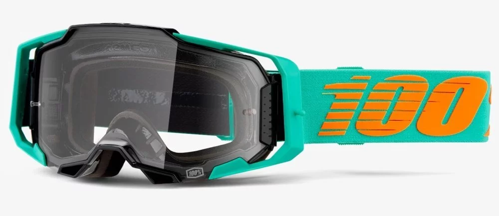100 Percent % ARMEGA GOGGLE CLARK - CLEAR LENS