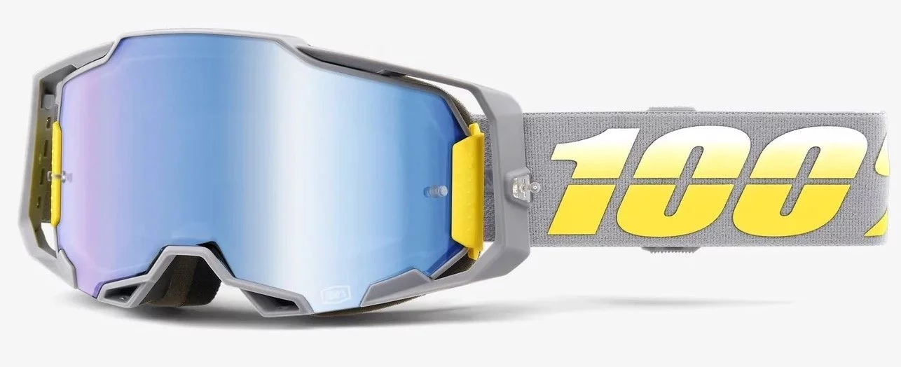 100 Percent % ARMEGA GOGGLE COMPLEX - MIRROR BLUE LENS