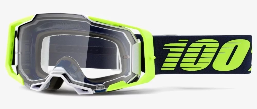 100 Percent % ARMEGA GOGGLE DEKER - CLEAR LENS