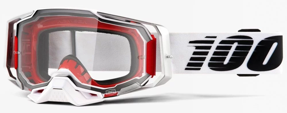 100 Percent % ARMEGA GOGGLE LIGHTSABER - CLEAR LENS