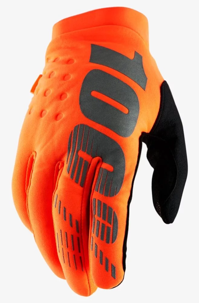 100 Percent % BRISKER GLOVE [FLUO ORANGE]