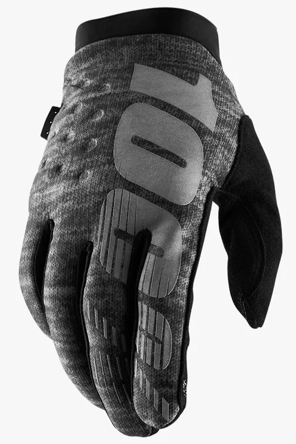 100 Percent % BRISKER GLOVE [GREY]
