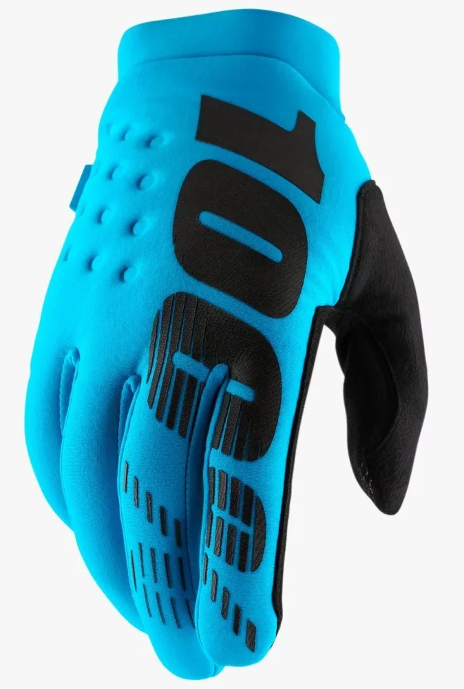 100 Percent % BRISKER GLOVE [TURQUOISE]