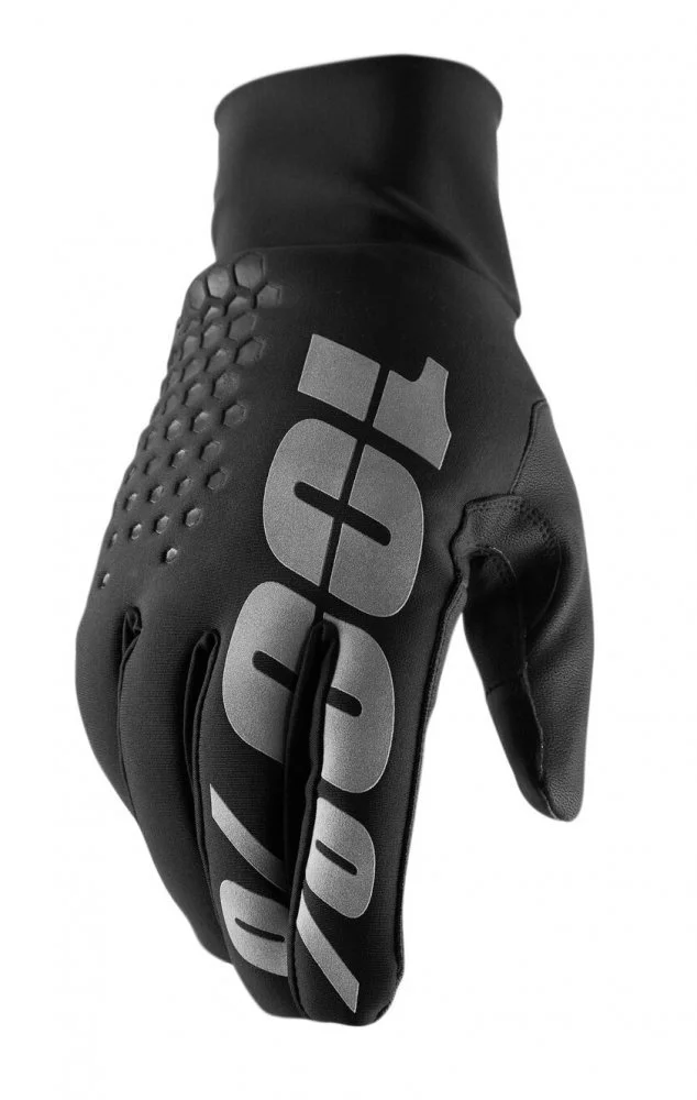 100 Percent % BRISKER HYDROMATIC GLOVE [BLACK]