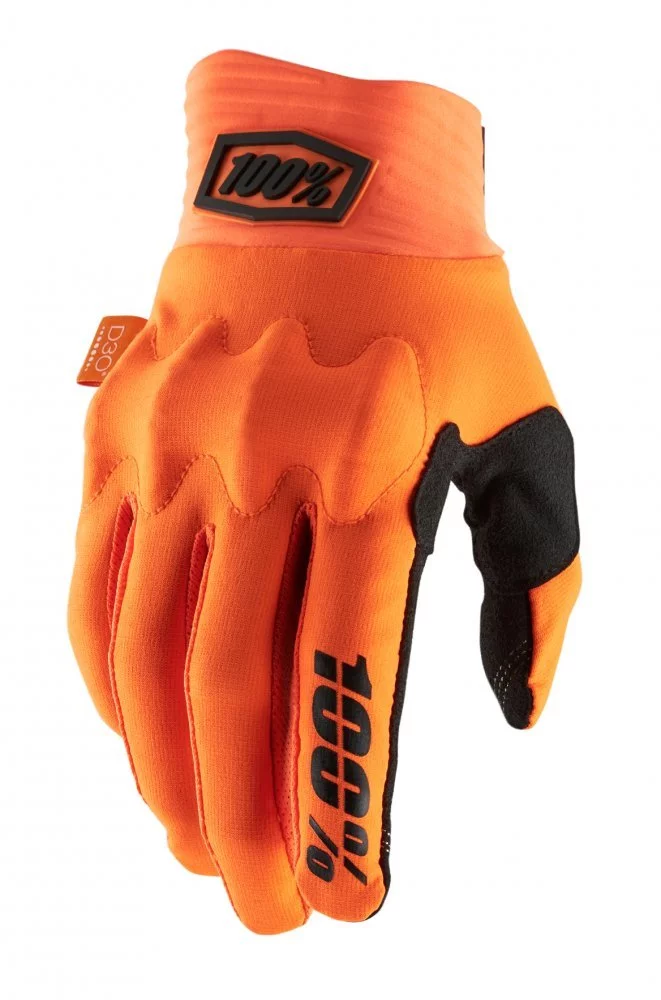100 Percent % COGNITO GLOVE [FLUO ORANGE]