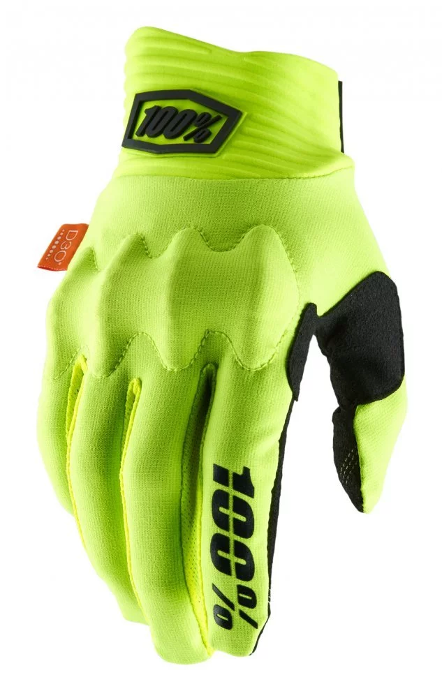 100 Percent % COGNITO GLOVE [FLUO YELLOW]