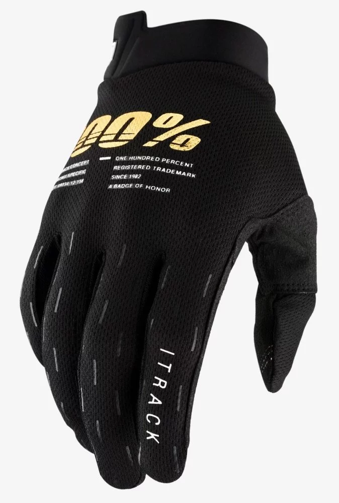 100 Percent % ITRACK GLOVE [BLACK]