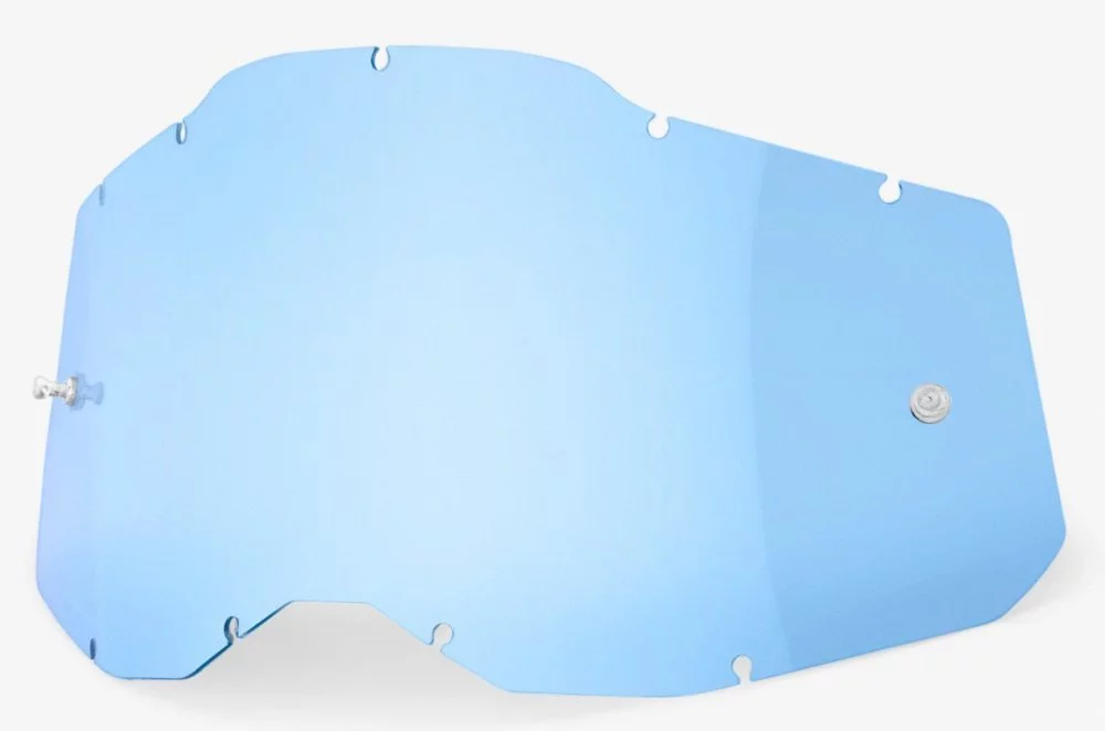 100 Percent % RC2/AC2/ST2 REPLACEMENT LENS ANTI-FOG - BLUE