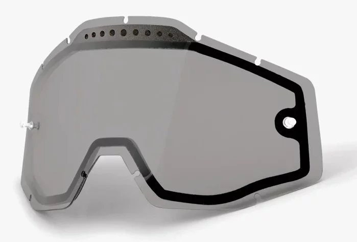 100 Percent % RC/AC/ST VENTED DUAL PANE LENS - SMOKE