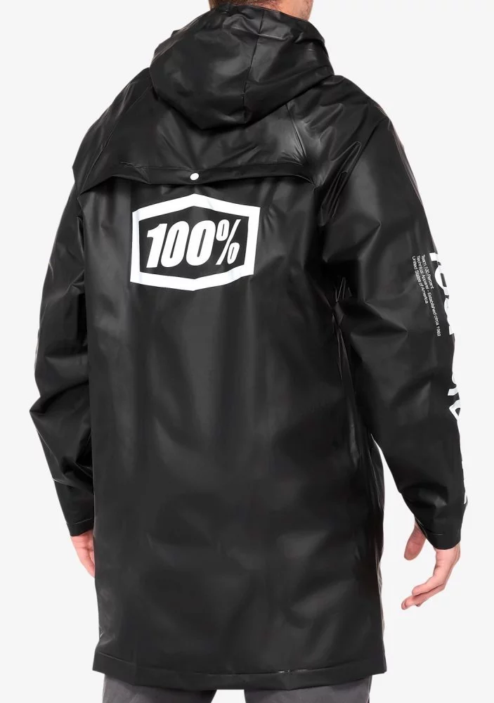 100 Percent % TORRENT RAINCOAT [BLACK]