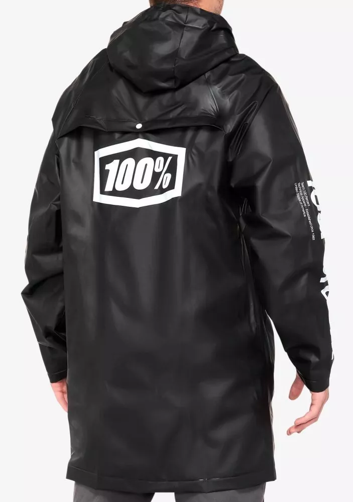 100 Percent % TORRENT RAINCOAT [BLACK]