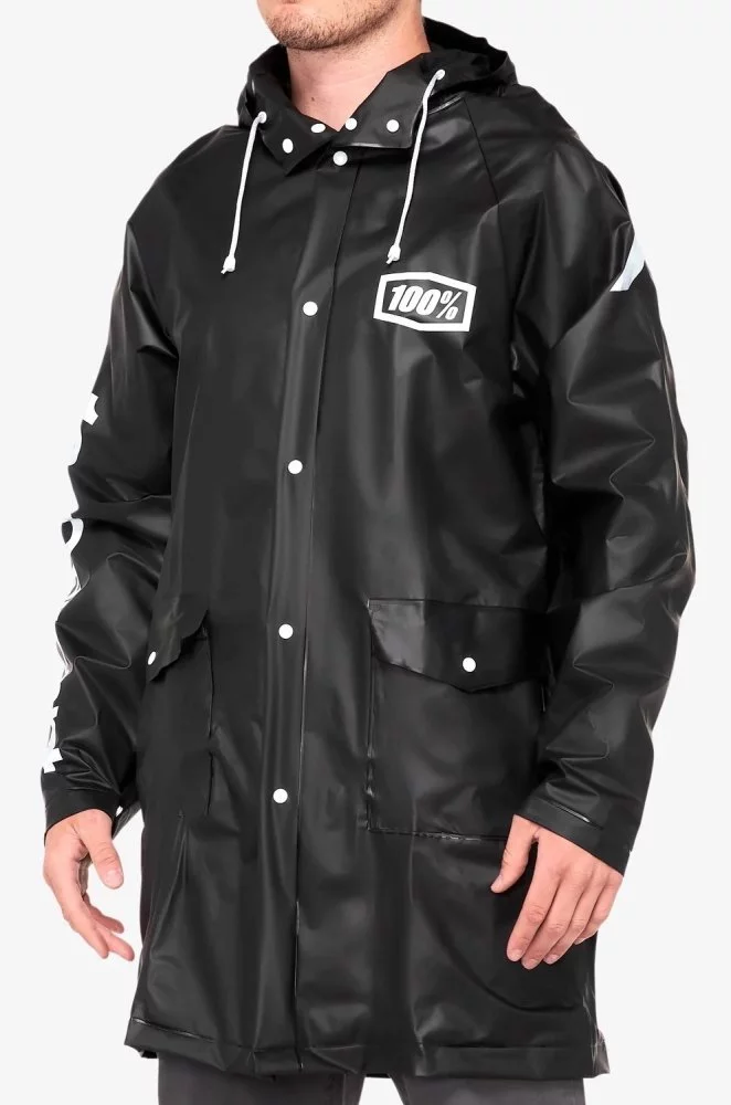 100 Percent % TORRENT RAINCOAT [BLACK]