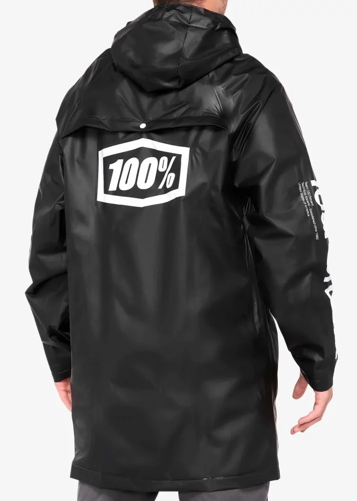 100 Percent % TORRENT RAINCOAT [BLACK]
