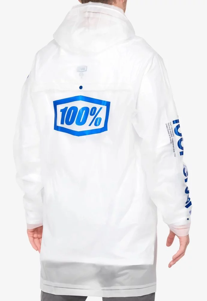 100 Percent % TORRENT RAINCOAT [CLEAR]