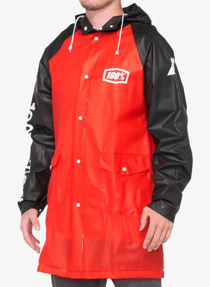 100 Percent % TORRENT RAINCOAT [RED]