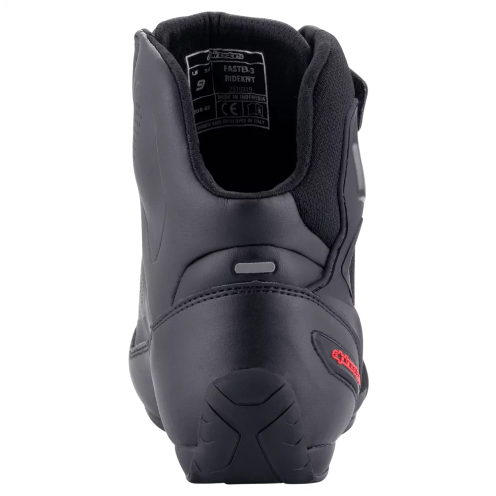 ALPINESTARS FASTER-3 RIDEKNIT BLACK/DARK GRAY/BRIGHT RED