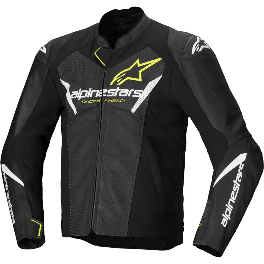 ALPINESTARS FASTER V3 AIRFLOW BLACK/WHITE/YELLOW