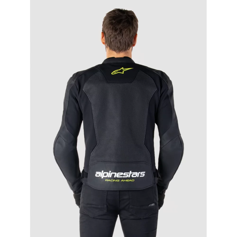ALPINESTARS FASTER V3 AIRFLOW BLACK/WHITE/YELLOW