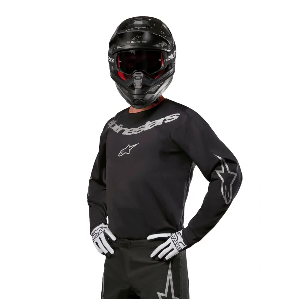 ALPINESTARS FLUID GRAPHITE BLACK/SILVER
