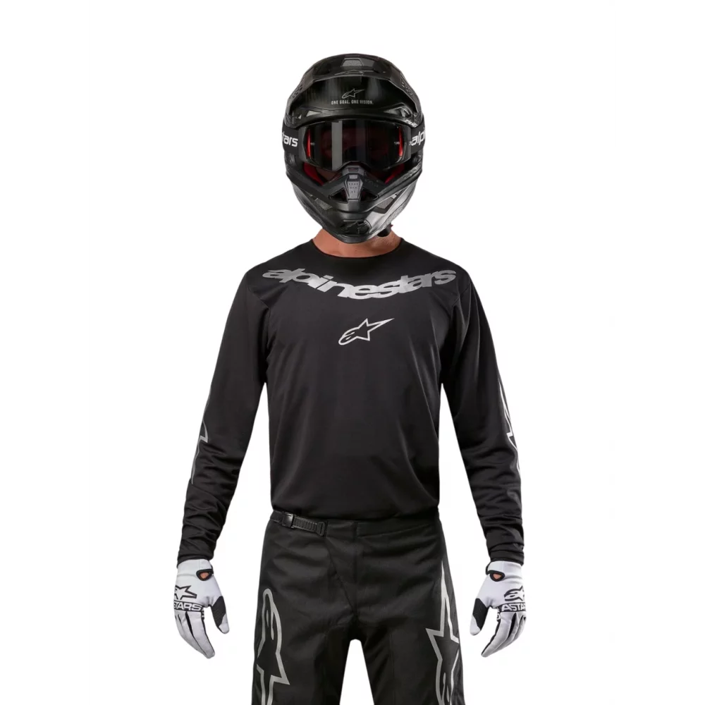 ALPINESTARS FLUID GRAPHITE BLACK/SILVER