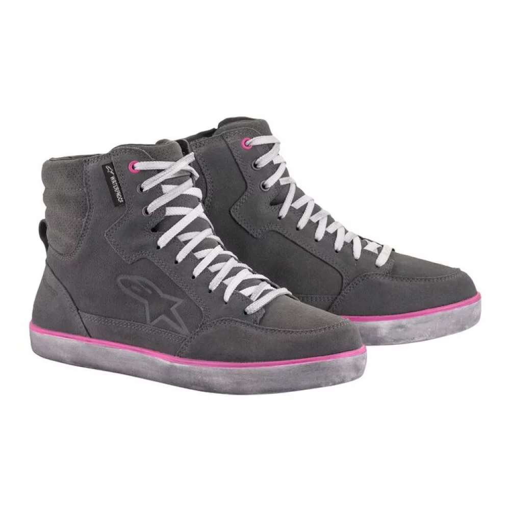 ALPINESTARS J-6 WP GRAY/FUCHSIA
