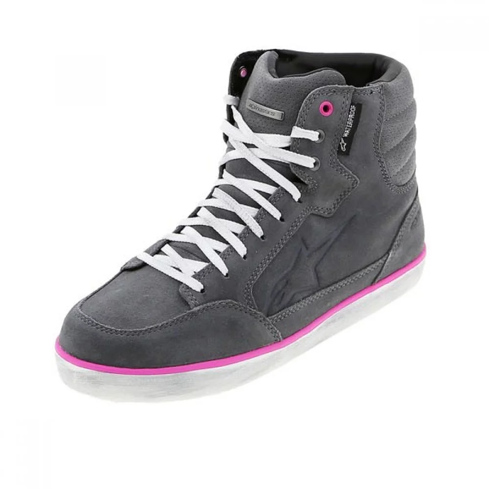 ALPINESTARS J-6 WP GRAY/FUCHSIA