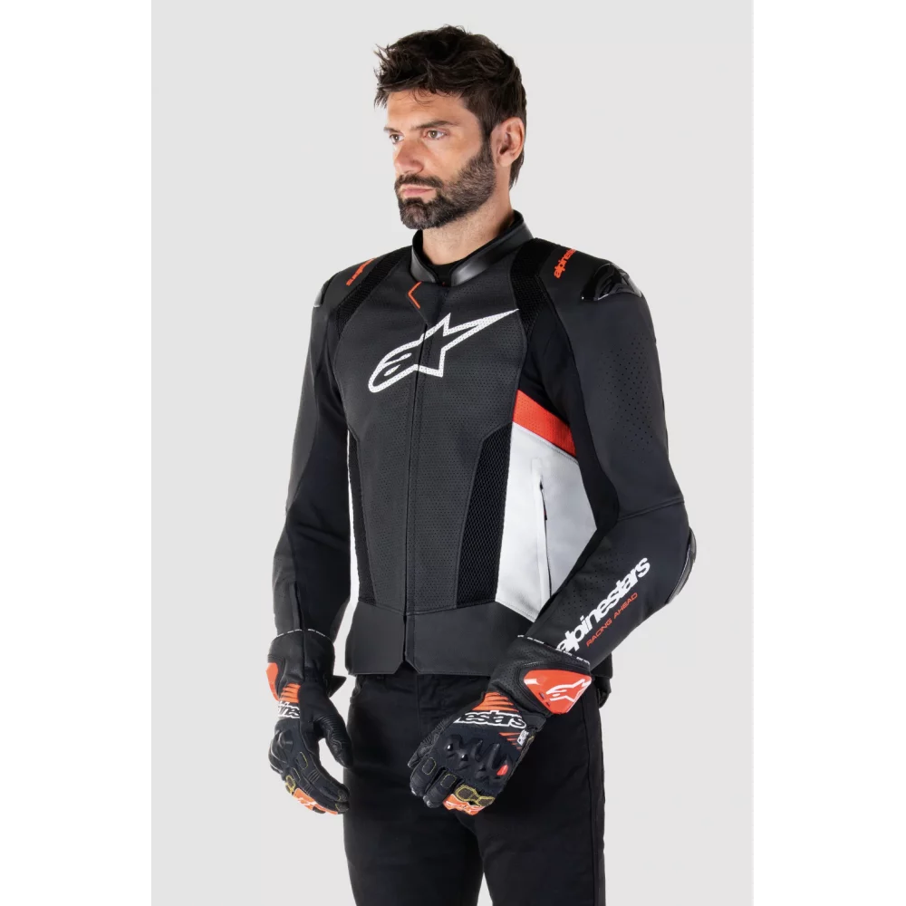 ALPINESTARS MISSILE V3 AIRFLOW BLACK/RED/WHITE
